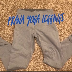 Prana leggings grey. Small